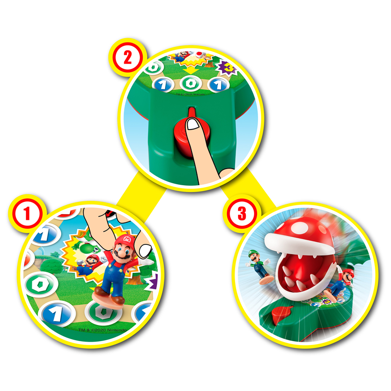 Epoch Επιτραπέζιο Super Mario Piranha Plant Escape! 7357