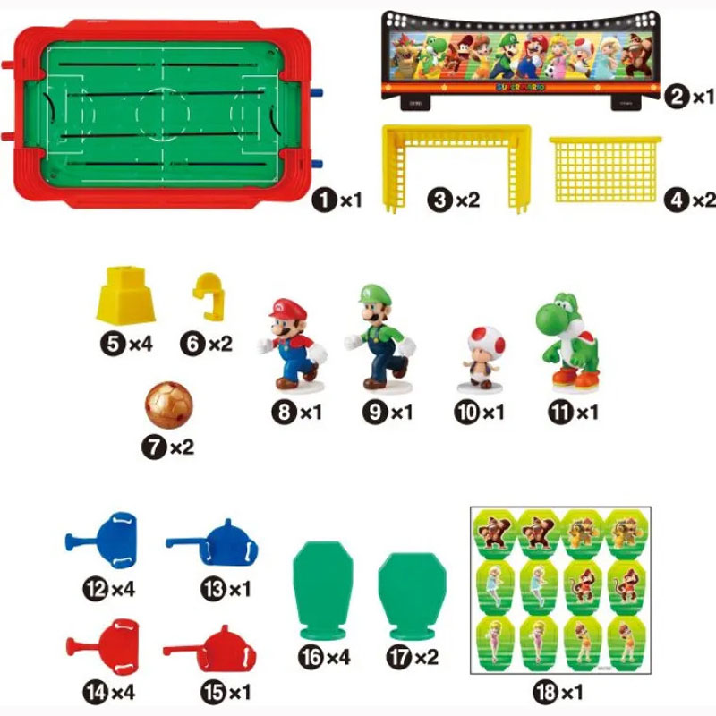 Epoch Super Mario Football Stricker Επιτραπέζιο Ποδοσφαιράκι 7508