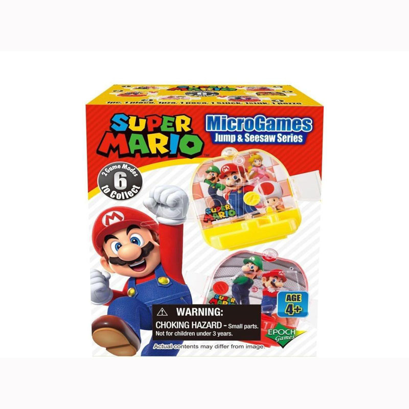 Epoch Super Mario Micro Game World Jump & Seesaw Series Επιτραπέζιο Παιχνίδι - Σχέδια 7632