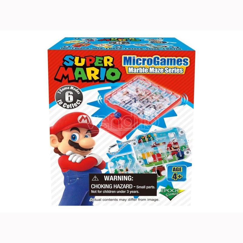 Epoch Super Mario Micro Game Marble Maze Series - Σχέδια 7636