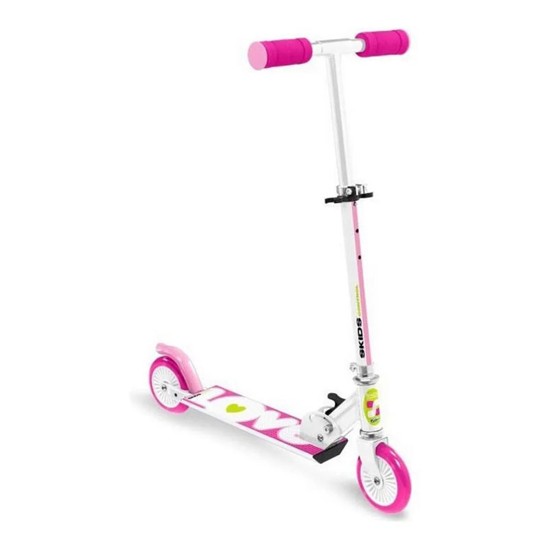 Stamp Scooter Skids Control Foldable White JS123002