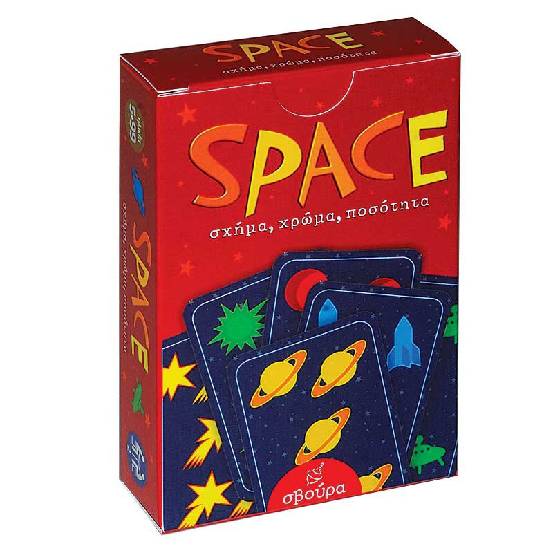 Svoura Επιτραπέζιο με Κάρτες Space 7021