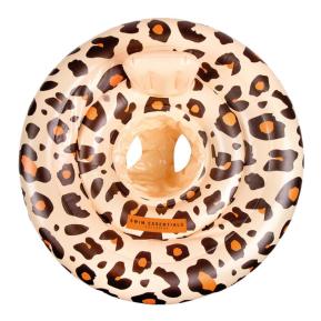 Swim Essentials Σωσίβιο ⌀69εκ. για μωρά από 0-1 ετών Beige Leopard