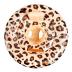 Swim Essentials Σωσίβιο ⌀69εκ. για μωρά από 0-1 ετών Beige Leopard