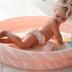 Swim Essentials Φουσκωτή πισίνα Ø100εκ. με δύο αεροθαλάμους για μωρά από 12μηνών+ Zebra
