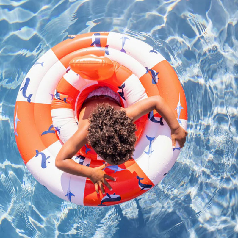 Swim Essentials Σωσίβιο ⌀69εκ. για μωρά από 0-1 ετών Whale SWE-2020SE153