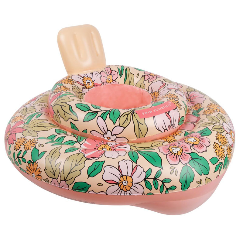 Swim Essentials Σωσίβιο ⌀69εκ. για μωρά από 0-1 ετών Flowers