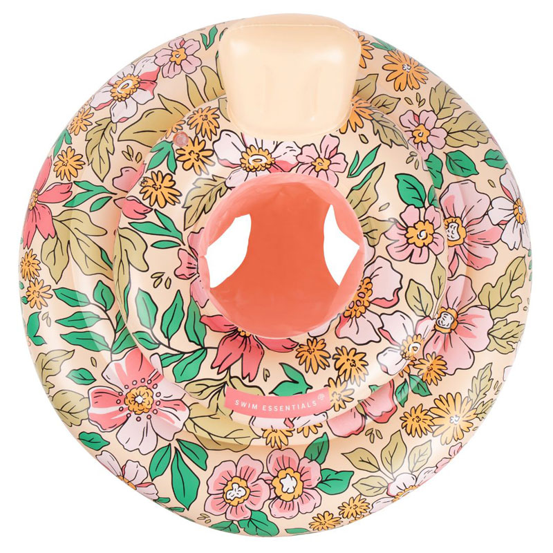 Swim Essentials Σωσίβιο ⌀69εκ. για μωρά από 0-1 ετών Flowers