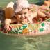 Swim Essentials Σωσίβιο ⌀69εκ. για μωρά από 0-1 ετών Flowers