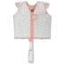 Swim Essentials Σωσίβιο γιλέκο κολύμβησης για παιδιά 3-6 ετών "Green Flowers" SWE-2024SE1071