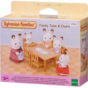 Sylvanian Families Family Table & Chairs - Οικογενειακό Τραπέζι 4506