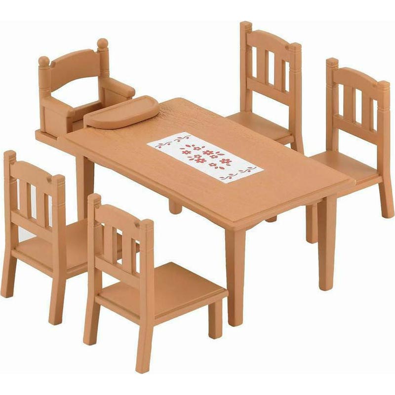 Sylvanian Families Family Table & Chairs - Οικογενειακό Τραπέζι 4506