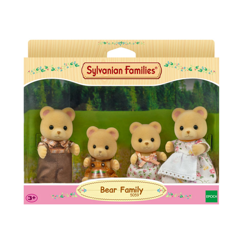 Sylvanian Families Bear Family Οικογένεια Αρκουδάκια 5059