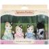 Sylvanian Families Tuxedo Cat Family 5181