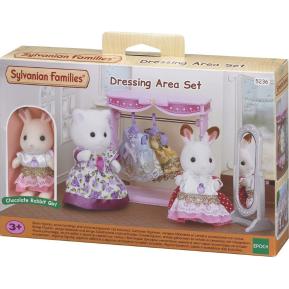 Sylvanian Families Κουνελάκι Chocolate σε Δοκιμαστήριο Ρούχων 5236