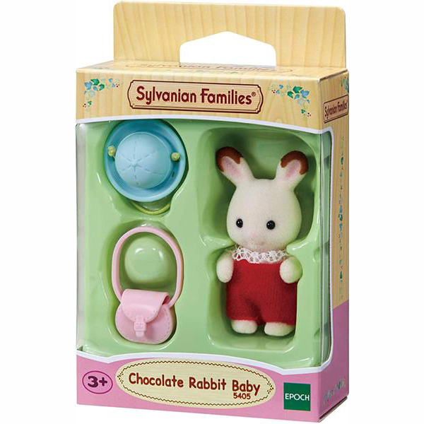 Sylvanian Families Chocolate Rabbit Baby Μωρό Κουνελάκι 5405