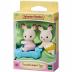 Sylvanian Families Chocolate Rabbit Twins 5420