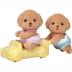 Sylvanian Families Toy Poodle Twins Δίδυμα Σκυλάκια Κανίς 5425