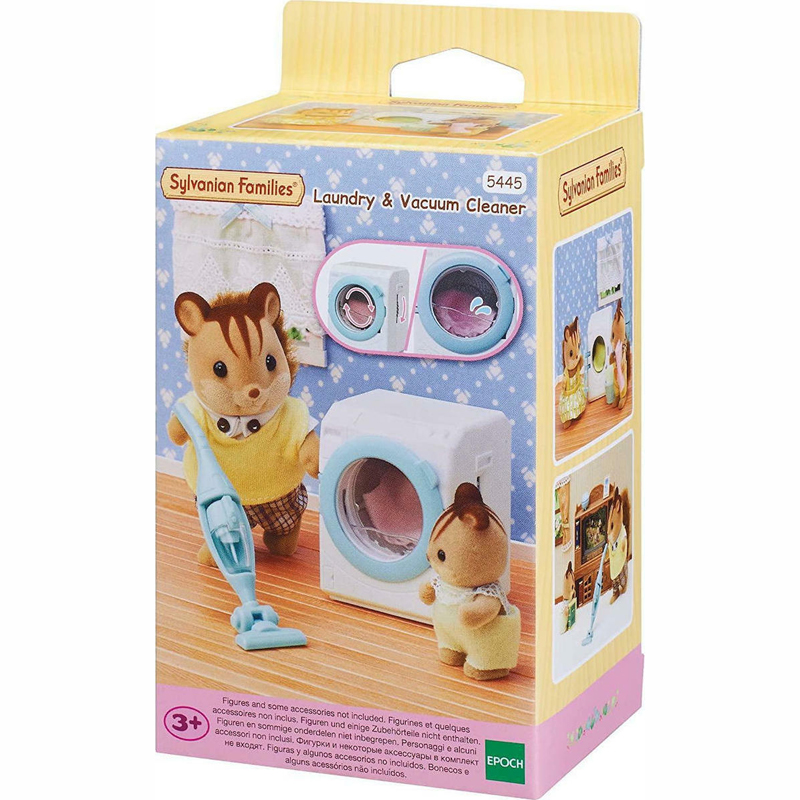 Sylvanian Families Πλυντήριο & Σκούπα - Laundry & Vacuum Cleaner 5445