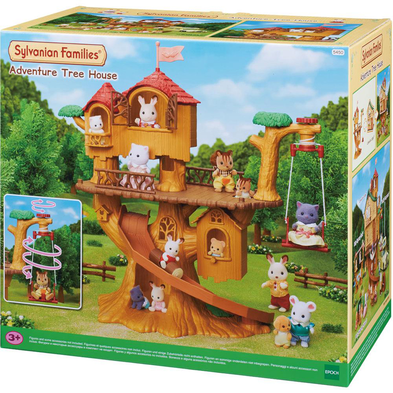 Sylvanian Families Adventure Tree House 5450