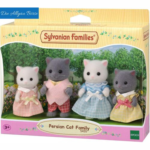 Sylvanian Families Persian Cat Family Οικογένεια γατών 5455