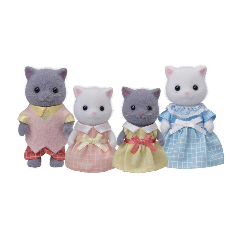 Sylvanian Families Persian Cat Family Οικογένεια γατών 5455