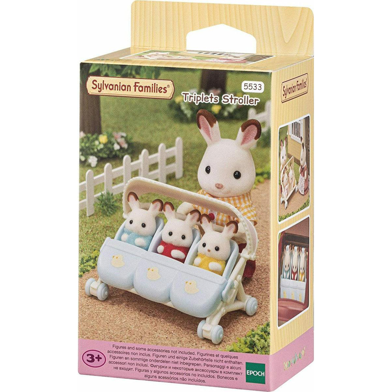 Sylvanian Families Triplets Stroller 5533