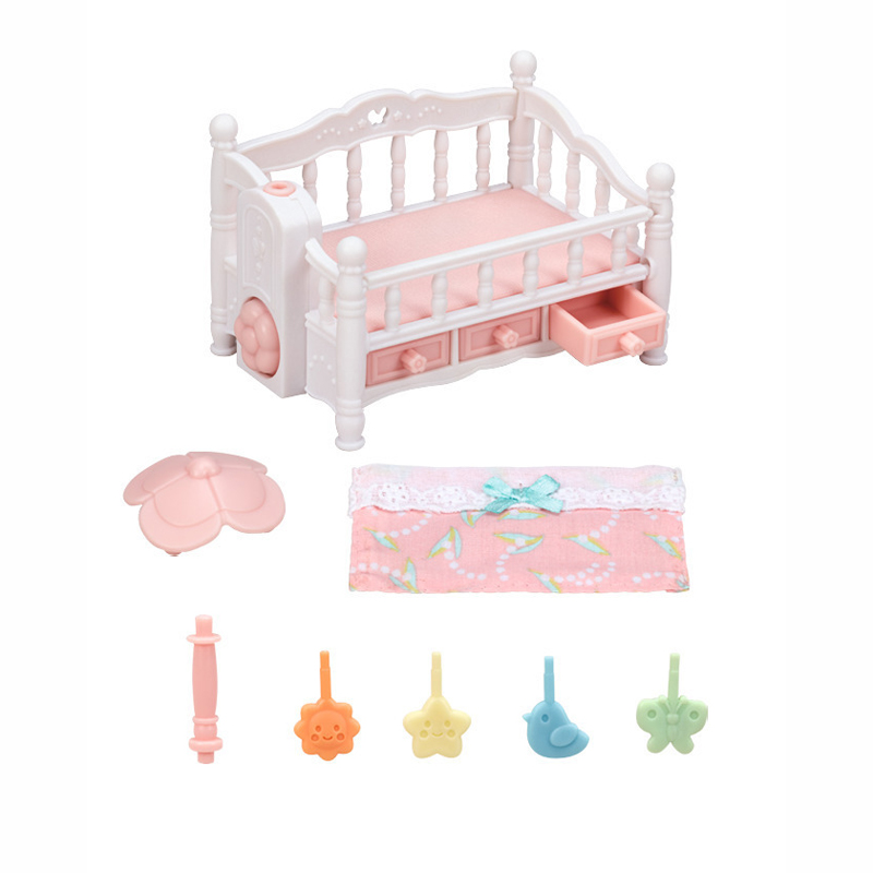 Sylvanian Families Κούνια Μωρού με Κρεμαστό Παιχνίδι - Crib with Mobile 5534