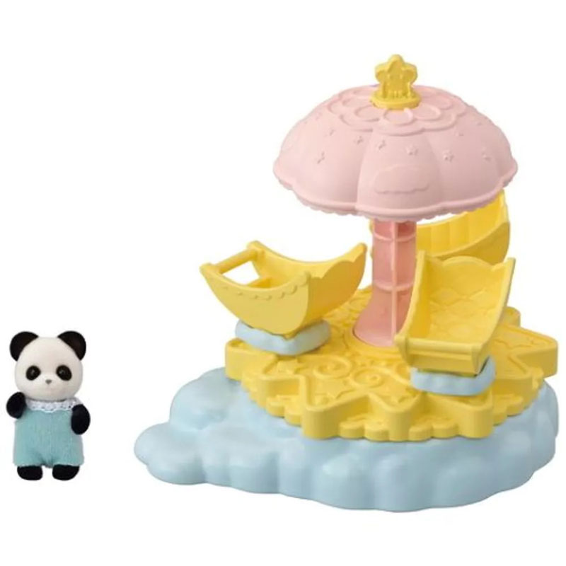 Sylvanian Families Baby Star Carousel Αστεράκι Καρουζέλ με μωρό Panda 5539