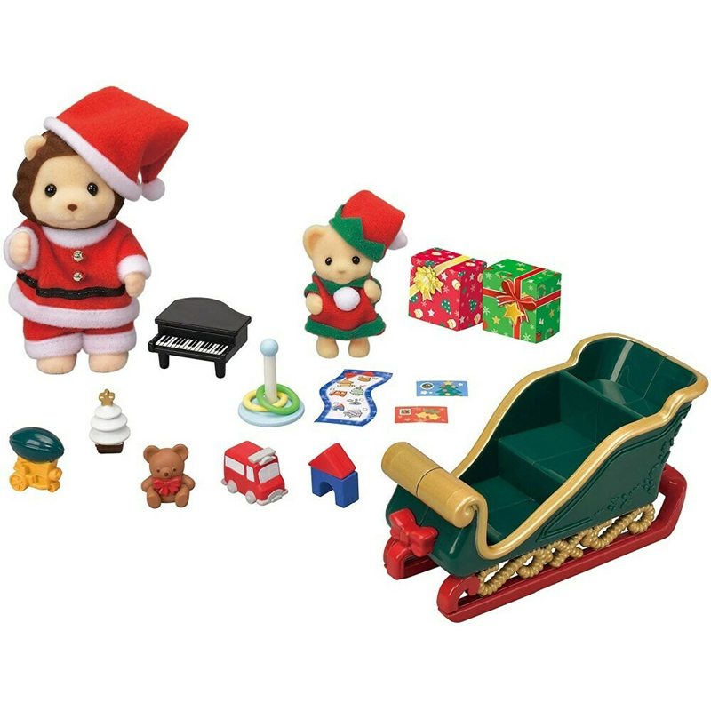 Sylvanian Families Mr.Lion's Winter Sleigh 5568