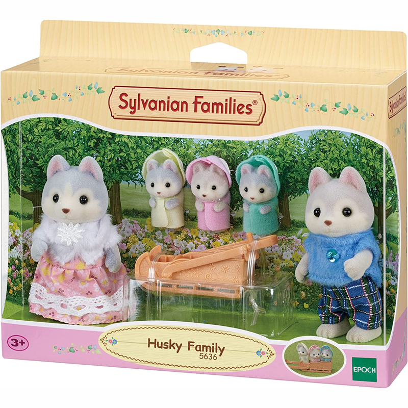 Sylvanian Families Husky Family Οικογένεια Husky 5636