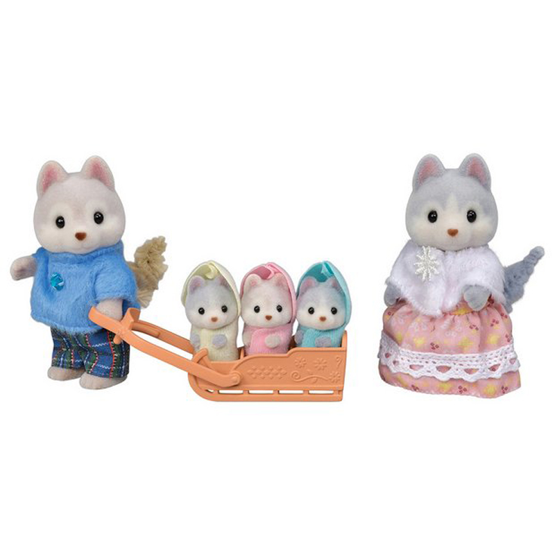 Sylvanian Families Husky Family Οικογένεια Husky 5636