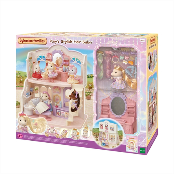 Sylvanian Families Pony's Stylish Hair Salon 5642