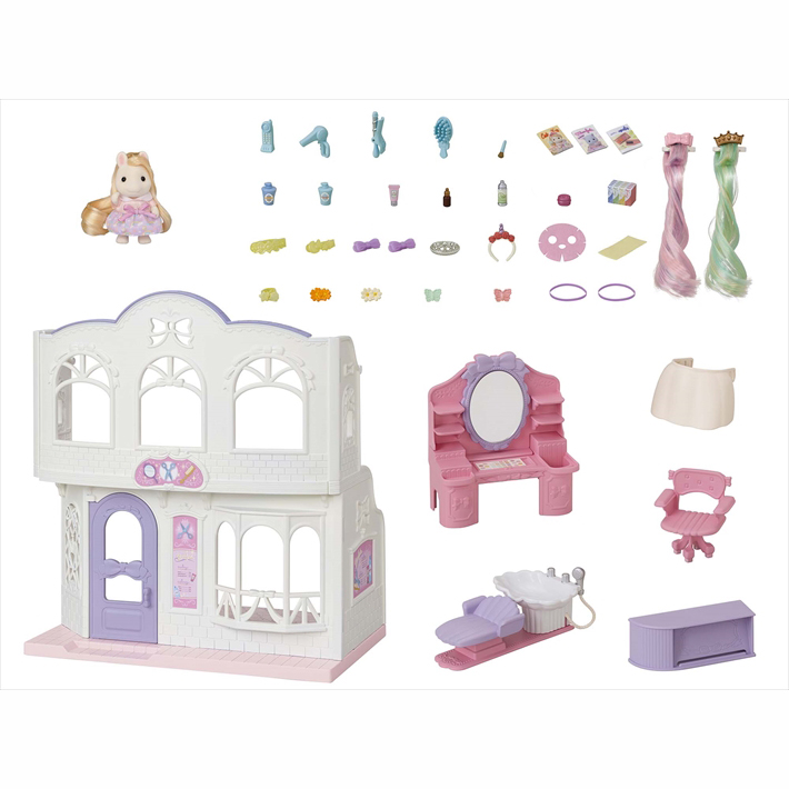 Sylvanian Families Pony's Stylish Hair Salon 5642