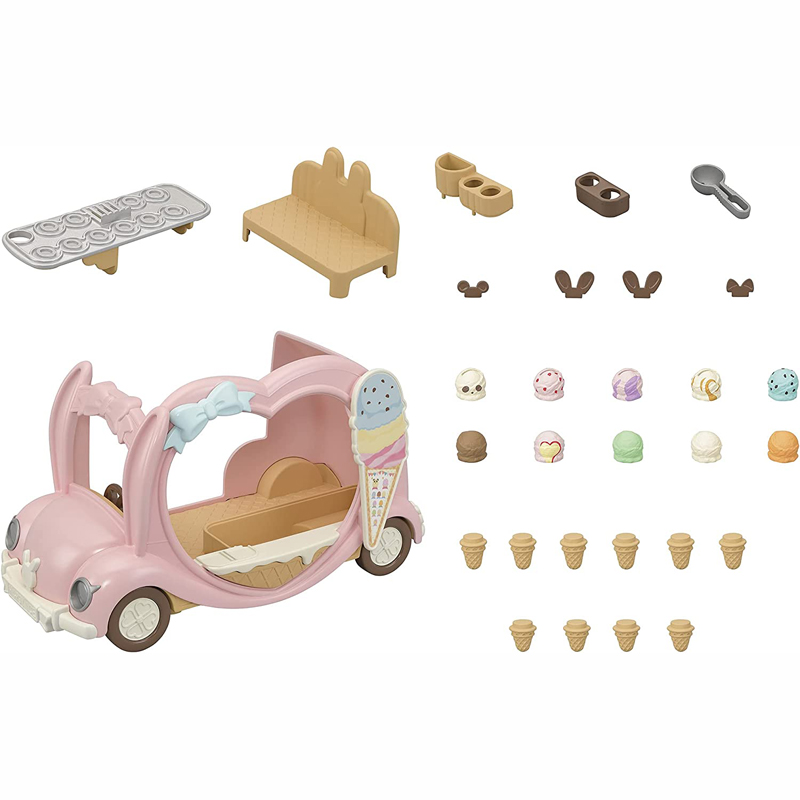 Sylvanian Families Ice Cream Van Βαν Καντίνα Παγωτού 5651