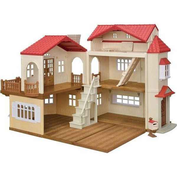 Sylvanian Families Red Roof Country Home - Secret Attic Playroom - 5708