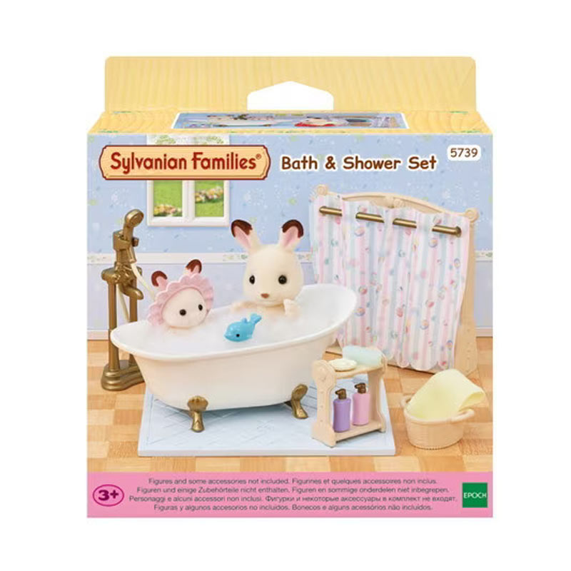 Sylvanian Families Σετ Μπάνιου και Ντους - Bath & Shower Set 5739