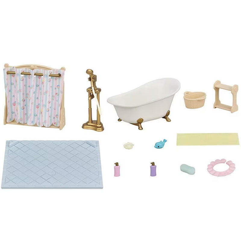Sylvanian Families Σετ Μπάνιου και Ντους - Bath & Shower Set 5739
