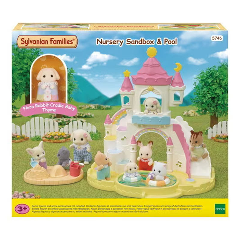 Sylvanian Families Nursery Sandbox & Pool Αρένα Άμμου και Πισίνα Βρεφονηπιακού Σταθμού 5746