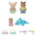 Sylvanian Families Nursery Friends-Η Παρέα των Τριών Διασκεδάζει στην Πισίνα 5749