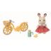 Sylvanian Families Chocolate Rabbit Girl's Cycling Ride 5777