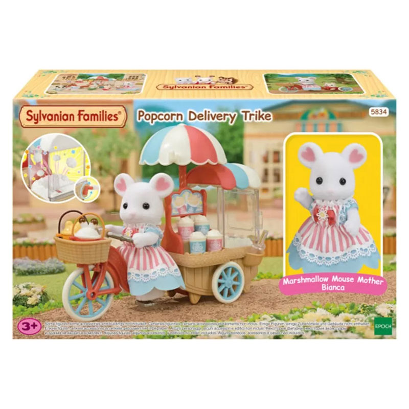 Sylvanian Families ES Popcorn Delivery Trike 5834