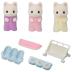 Sylvanian Families Floral Cat Triplets & Stroller 5880
