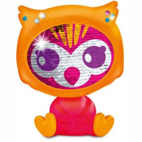 Giochi Preziosi The Zequins Animal 10cm Glitzy S3 Πορτοκαλί-Φούξια