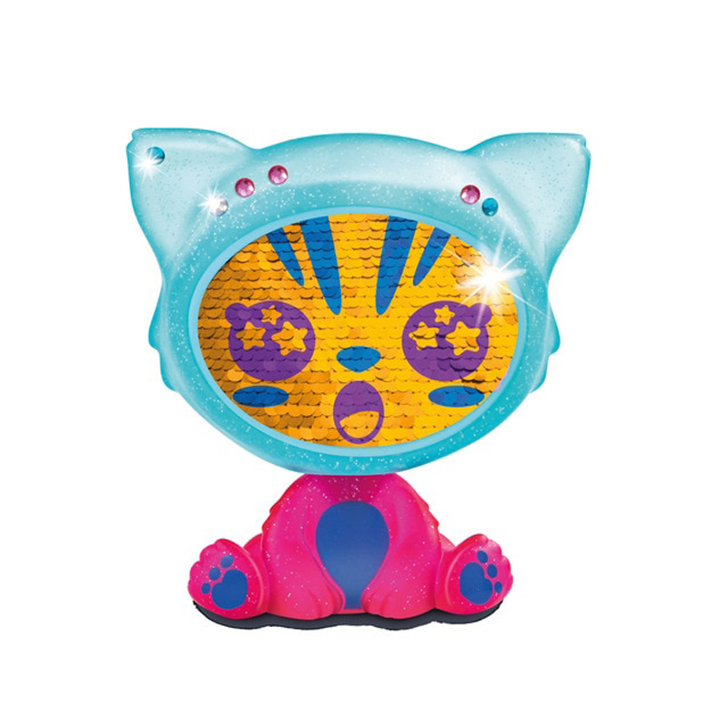 Giochi Preziosi The Zequins Animal 10cm Glitzy S3 Γαλάζιο-Ροζ Φωσφοριζέ