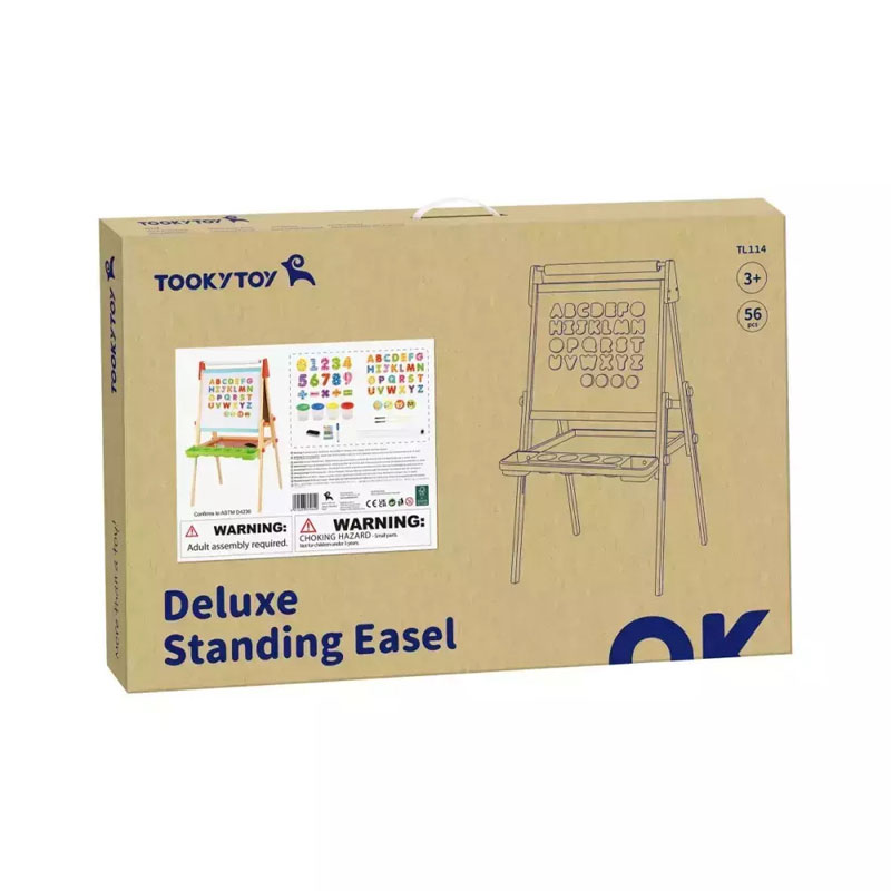 Tooky Toy Deluxe Standing Art Easel Επιδαπέδιος Πίνακας Διπλής Όψης TL114
