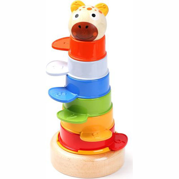 Top Bright Animal Stacking Tower 120322