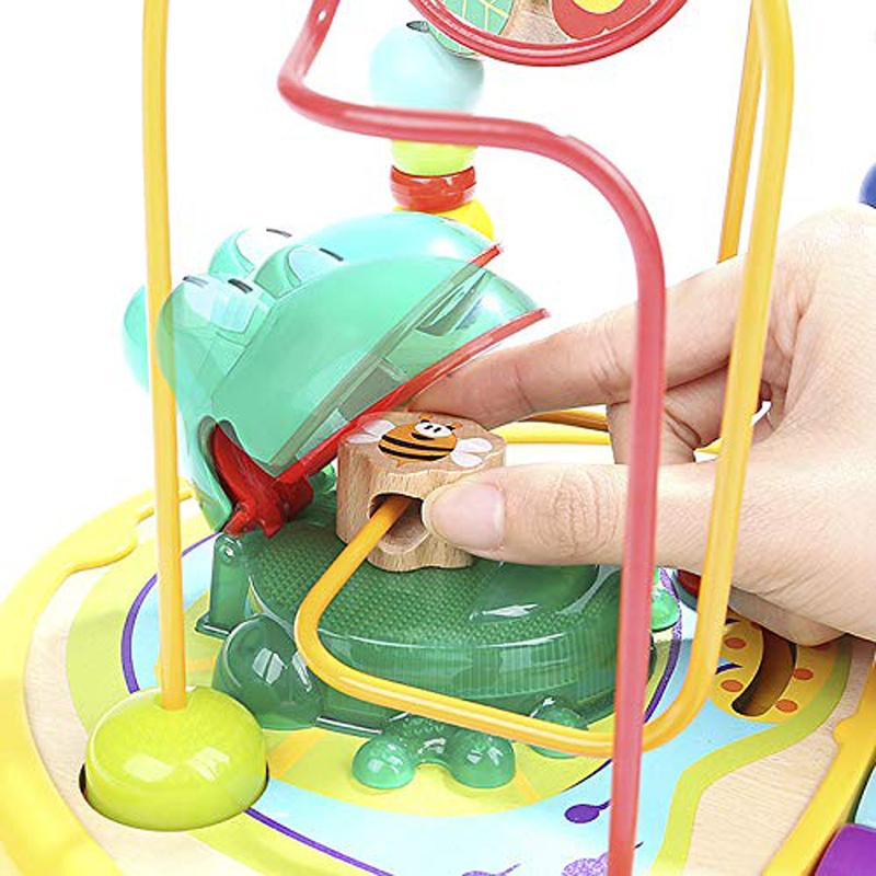 Top Bright Sound Frog Bead Maze (120328)