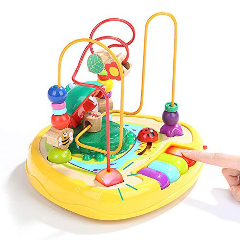 Top Bright Sound Frog Bead Maze (120328)
