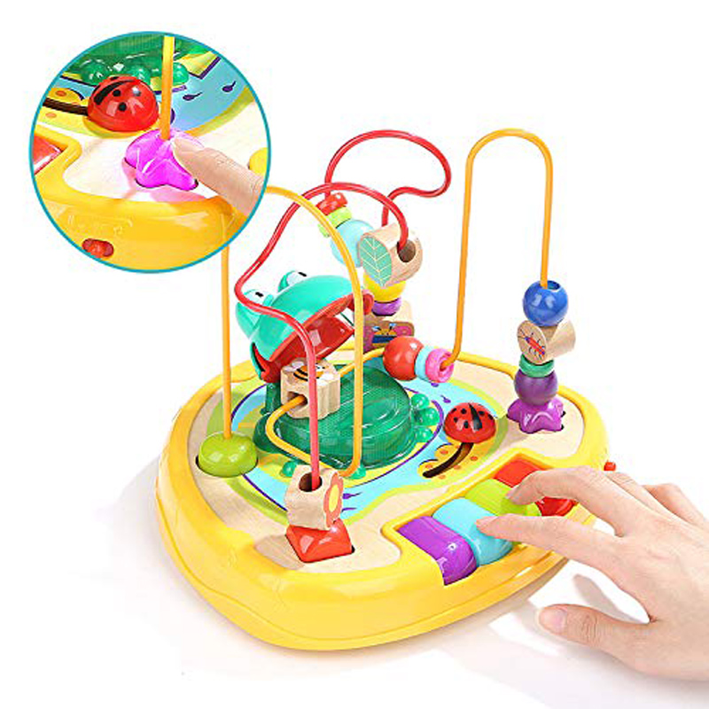 Top Bright Sound Frog Bead Maze (120328)